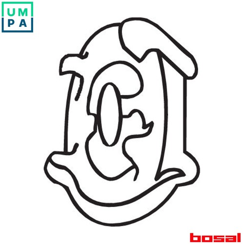 Rubber strip exhaust system - rubber,