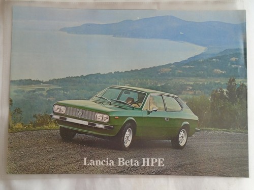 Lancia beta hpe - hpe, brochure