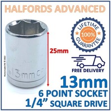 Halfords Advanced 13mm 1/4"