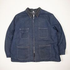 Vintage Blue Bell Wrangler Blanket Lined Chore Jacket Denim Workwear Jacket 3390