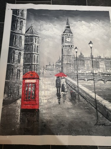 Original large painting - large, of