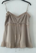 Occasion Wedding Evening Party Silk Camisole Blouse Top Size 12