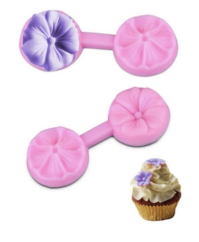 Silicone flower fondant mould - silicone,