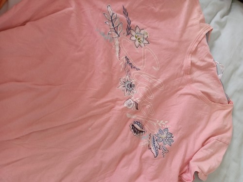 Women pink pyjama - women's, top