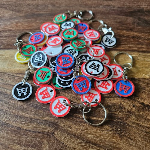 Trolley token pound - trolley,