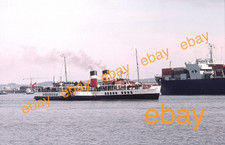 35mm Colour Slide of P.S.WAVERLEY-Paddle Steamer-Underway Tilbury-1978
