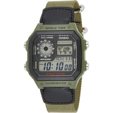 Casio AE-1200WHB-3B World Time