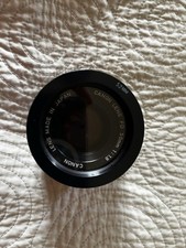 Canon FD 50mm f/1.8 Camera Lens Vintage