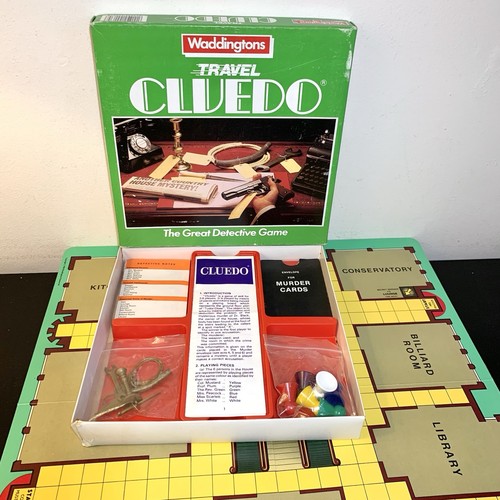 Waddingtons travel cluedo - travel,