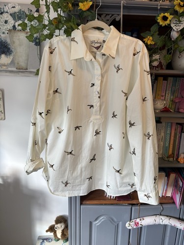 Rydale pheasant print cotton - pheasant,