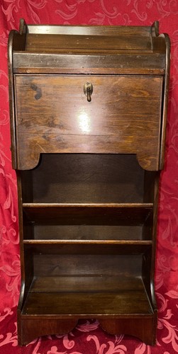 Antique primitive chair desk - antique,