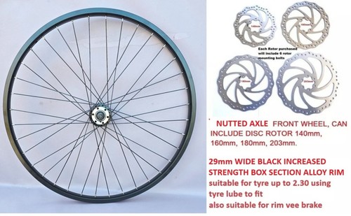 Mtb bike disc - 26, front