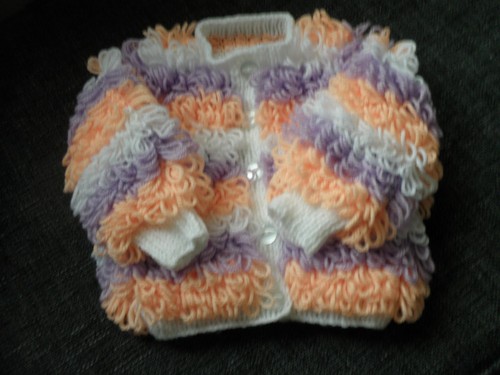 Baby loopy cardigan - cardigan, in