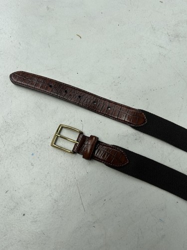 Orvis croc and fabric belt - croc,