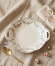 Coalport trellis rose - trellis, handled