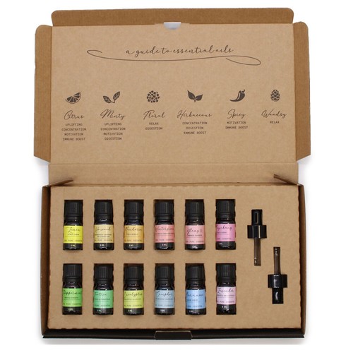 Aromatherapy essential oil set - aromatherapy,
