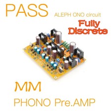 PASS ALEPH ONO MM Phono Pre- Amplifier(RIAA) PCB & DIY KIT & Finished Board