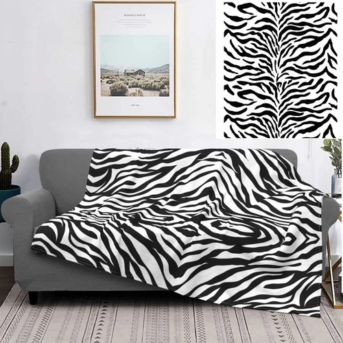 Faux fur zebra skin design - fur,