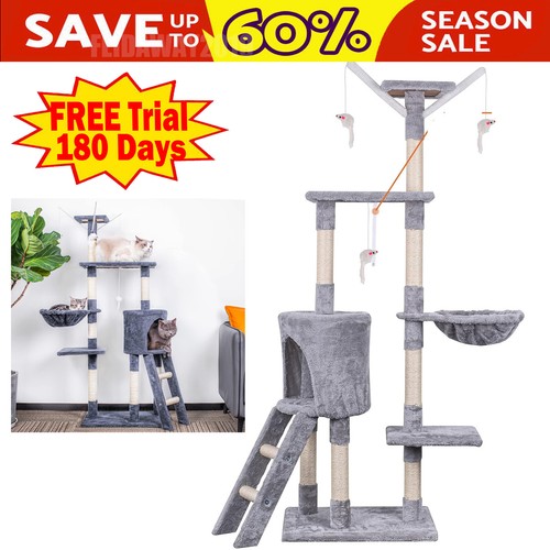 Cat tree climbing tower - cat,