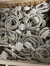 **Job Lot** 10 X Apple Assorted Genuine Original iMac Power Mains Cables UK Plug