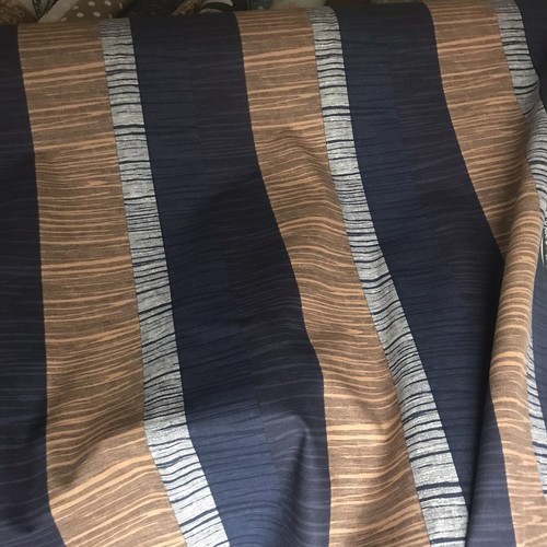 Denim copper curtain cushion - denim,