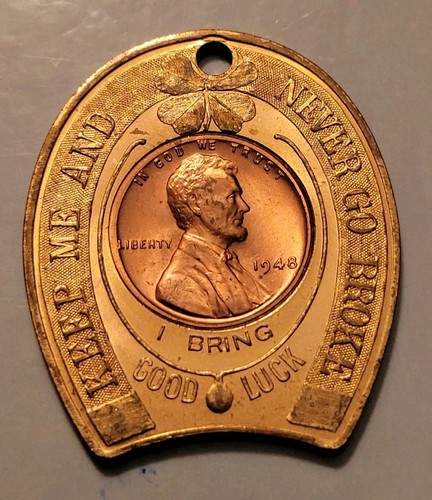 Vintage lincoln wheat encased - vintage,
