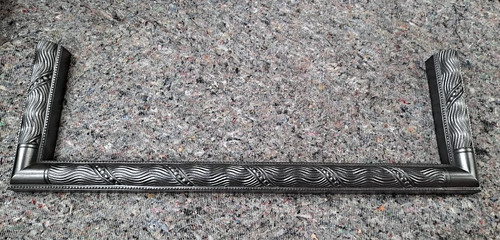 Cast iron fireplace - cast, fender