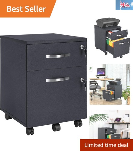 Stylish lockable drawer file - 2-drawer,