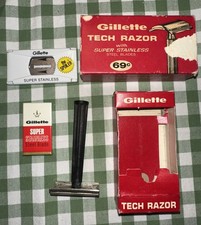 Vintage Gillette Tech Razor
