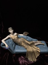 Vintage Rare Coalport Figurine Lady Penny Porcelain, Very Good Condition