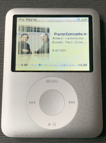 Apple ipod nano 3rd gen - apple,