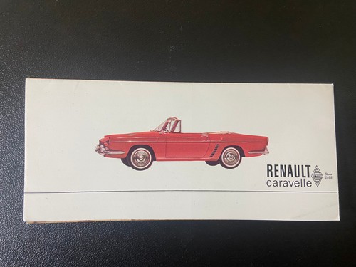 1961 renault caravelle dealer - 1961,