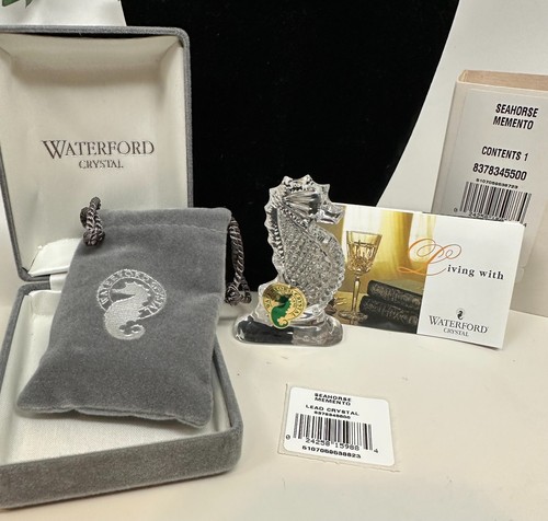 Waterford crystal seahorse - waterford,