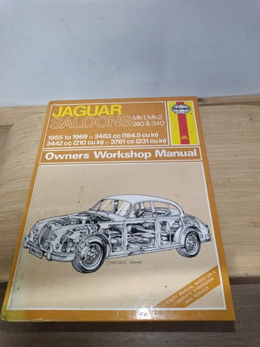 Haynes jaguar saloons mk1 - haynes,