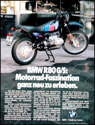 Bmw motorcycle g - bmw, g/s