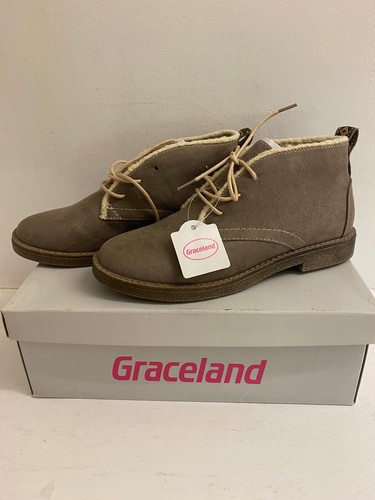 Graceland mid brown faux - graceland, suede
