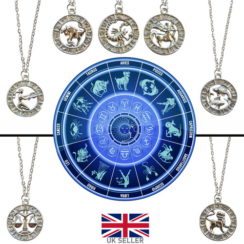 Star sign horoscope necklace - star,