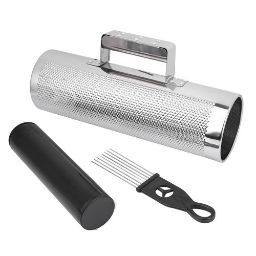 Metal guiro with - °metal, scraper