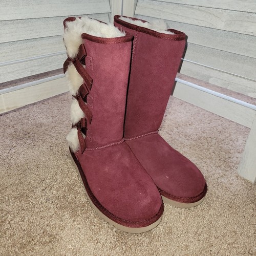 Koolabura ugg burgundy - by,