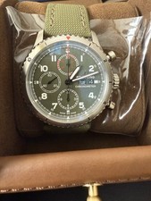 Breitling Aviator 8 Green Men's Watch - A133161A1L1X2 Curtis Warhawk 43 Full Set