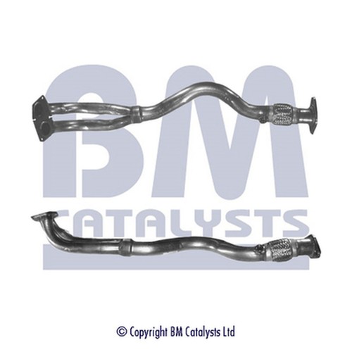 Front exhaust pipe fit kit - front,
