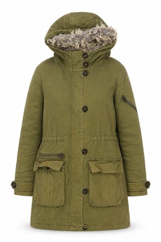 Topshop womens parka coat size - topshop,
