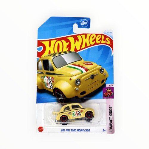 Hot wheels 60s fiat 500d - hot,