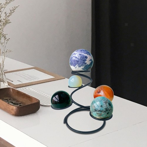 Crystal ball metal holder home - crystal,
