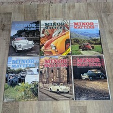 Minor Matters Morris Owners Club 6 Car Magazine Full Year 1995 January-December