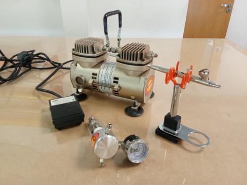 Airbrush aerograph kit set - kit, up