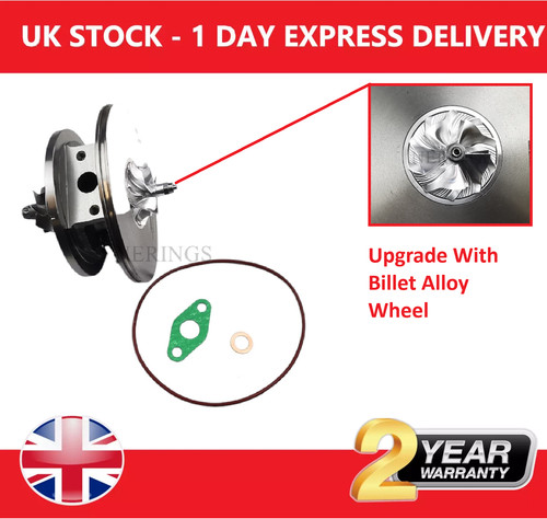 Turbocharger cartridge upgrade - turbocharger,