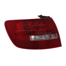 Audi A6 Rear Light 2008-2012 Avant Outer Wing LED Tail Lamp Lens Passenger Side