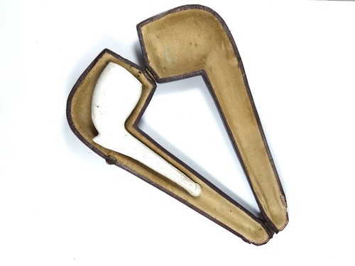 Antique unused clay - , pipe