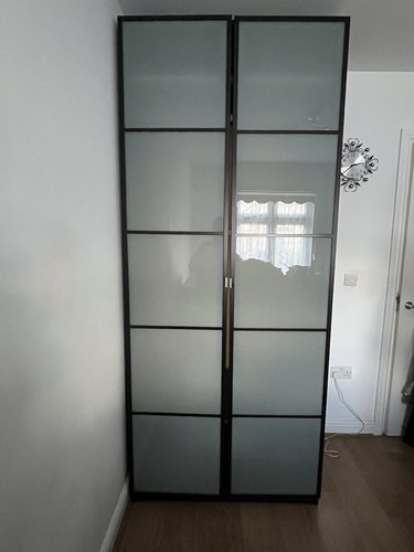 Ikea pax wardrobe black brown - pax,